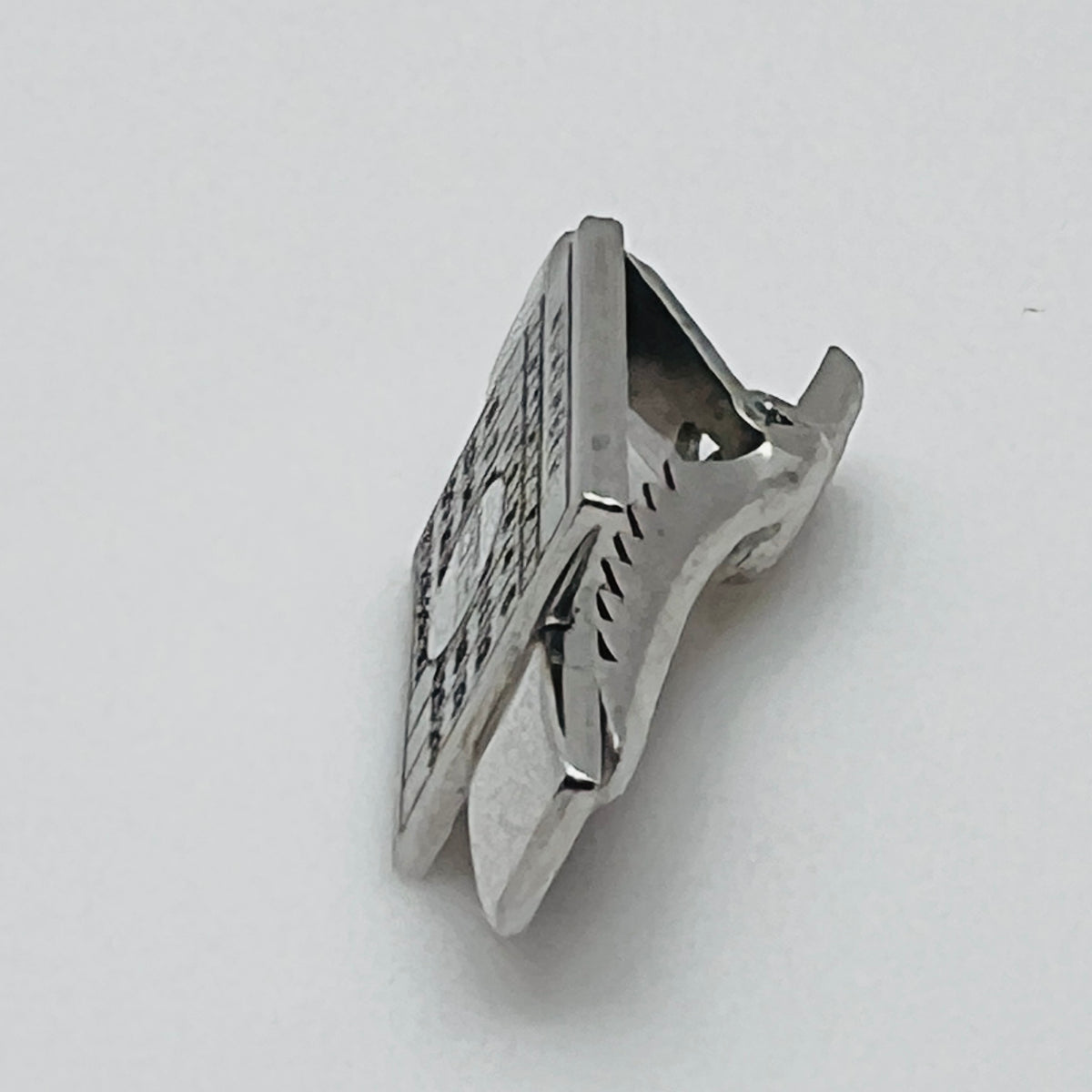 Vintage Anson cufflinks and tie clip set with November calendar design