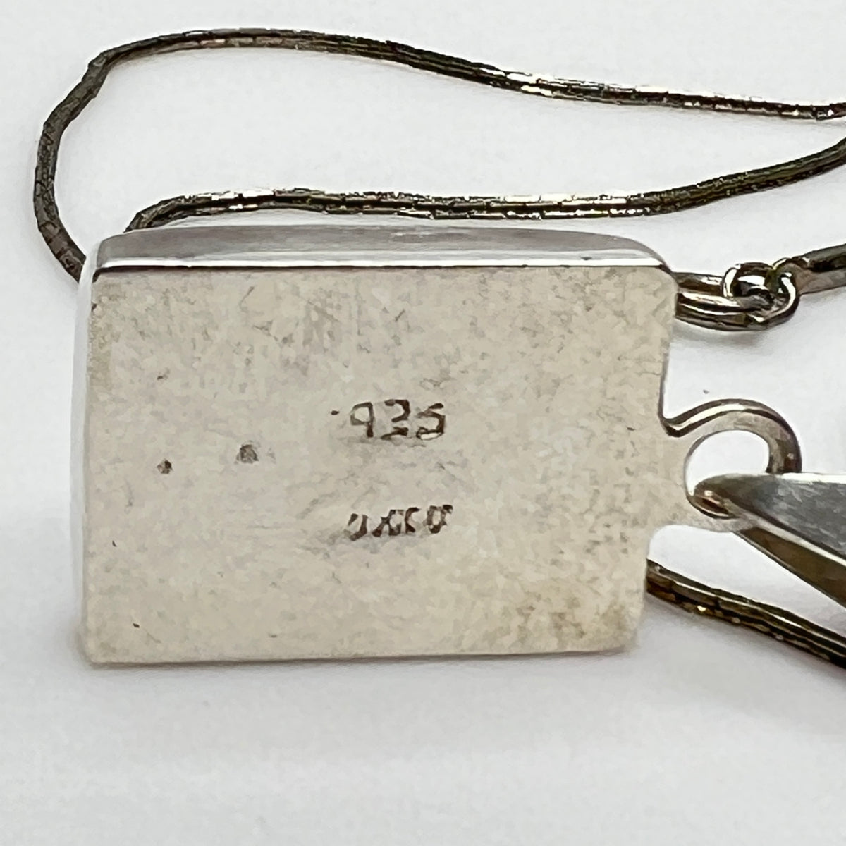 Back of pendant stamped 925, possibly Taxco origin