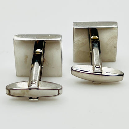 1950s Foster cufflink and tie tack set with starburst engraving