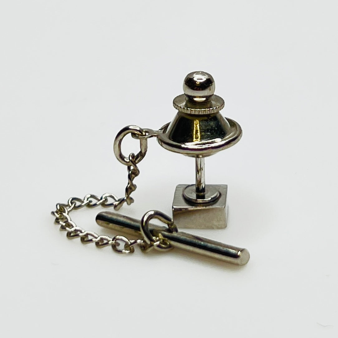 1950s Foster tie tack set with starburst engraving