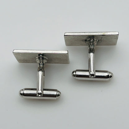 Vintage Anson cufflinks and tie clip set with November calendar design