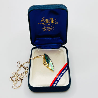 Signed Ariki pendant with original box