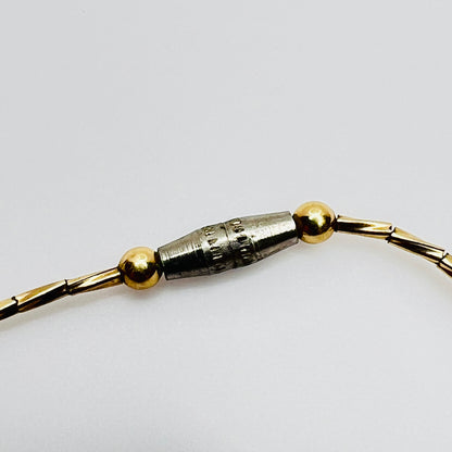 Barrel clasp detail vintage beaded necklace