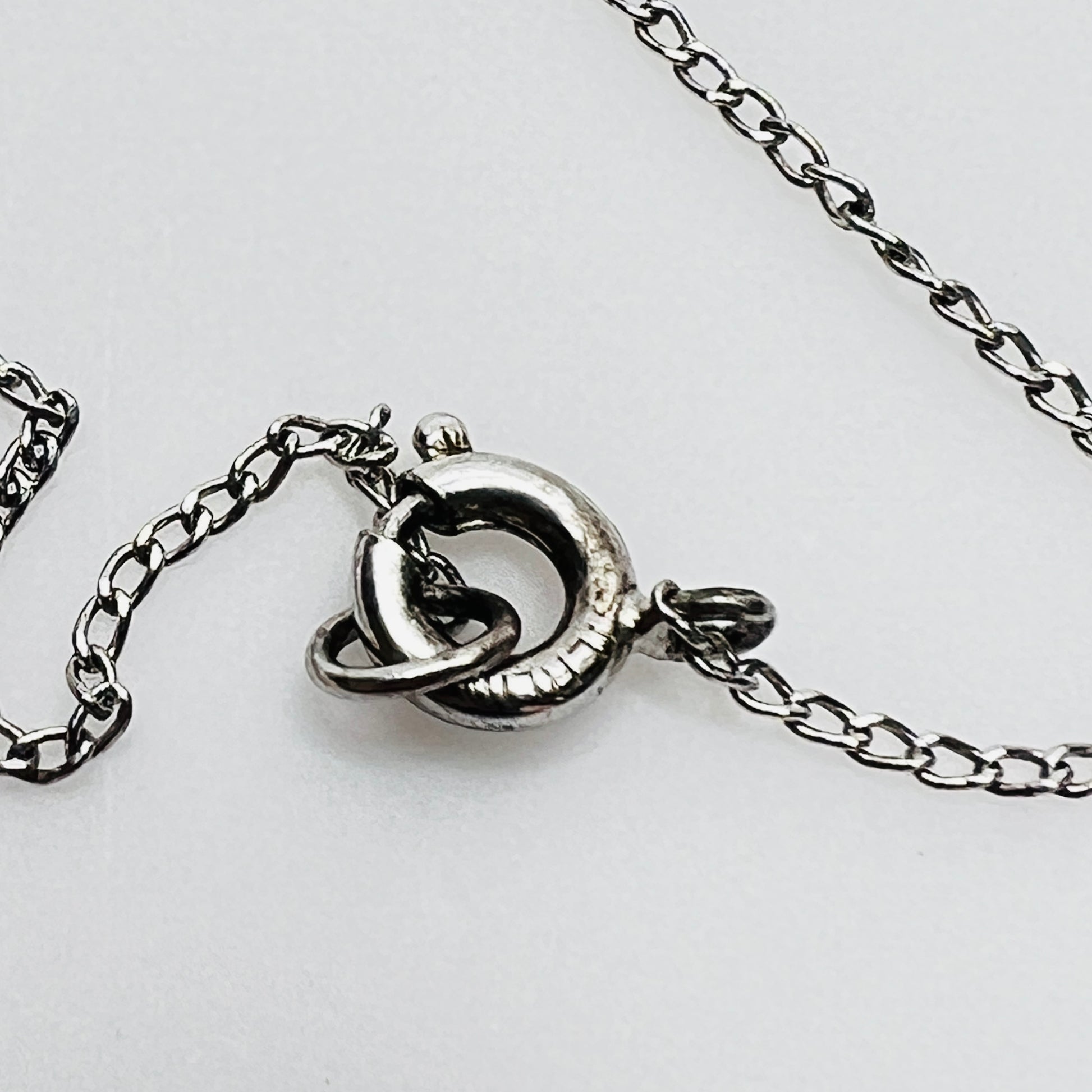 Pearl accented sterling silver drop pendant