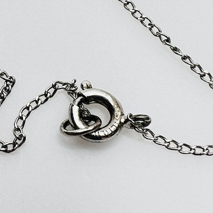 Pearl accented sterling silver drop pendant
