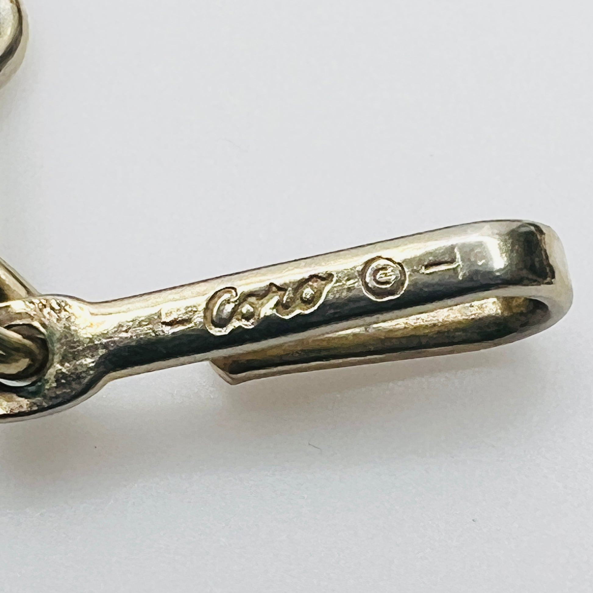 Coro signature stamped on clasp vintage necklace