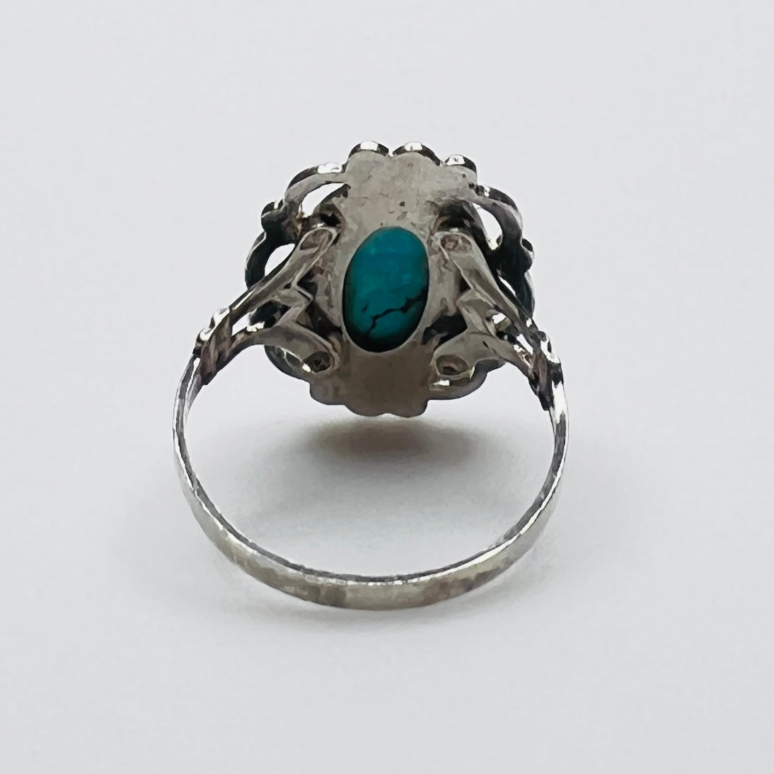 Sterling Silver Turquoise Ring – Vintage ESPO Artisan Design